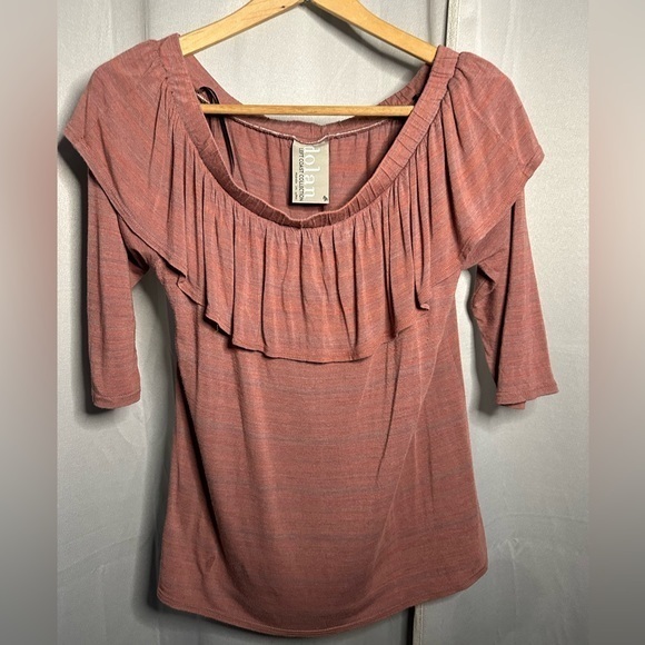 Anthropologie Dolan Left Coast‎ Charla Off Shoulder Top Medium - Picture 1 of 6